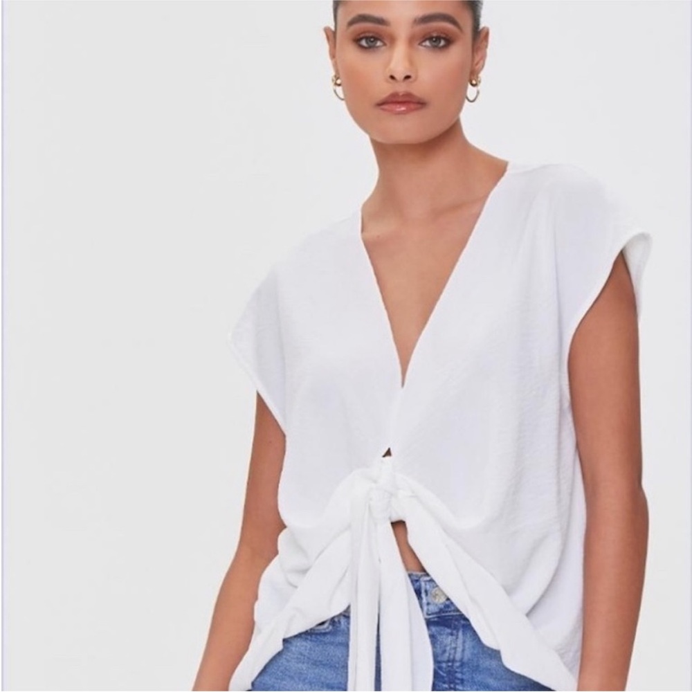 Zara Knot Front Top View 2
